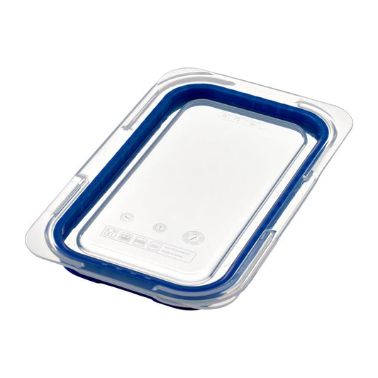 Couvercle bleu en ABS sans BPA Araven GN1/4 - Araven - GP577