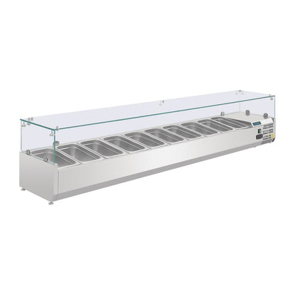 Saladette réfrigérée Polar Série G 10x GN1/4 - Polar - G611