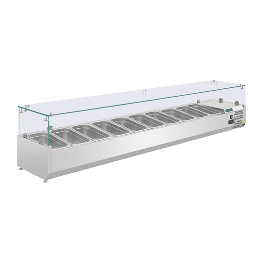 Saladette réfrigérée Polar Série G 10x GN1/4 - Polar - G611
