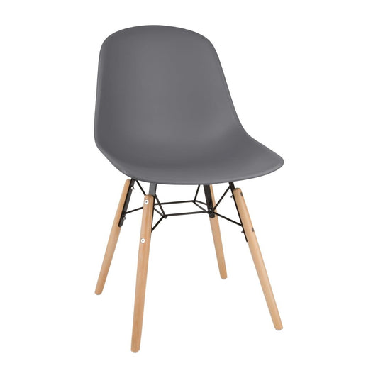 Chaises Bolero Arlo gris foncé (lot de 2) - Bolero - FB815