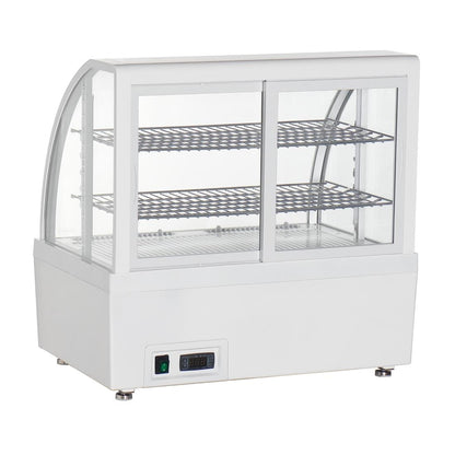 Vitrine réfrigérée de comptoir Polar série C blanche 100L - Polar - CU637