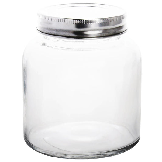 Bocaux à conserves en verre avec couvercle à visser Vogue 330ml (lot de 6) - Vogue - CP082