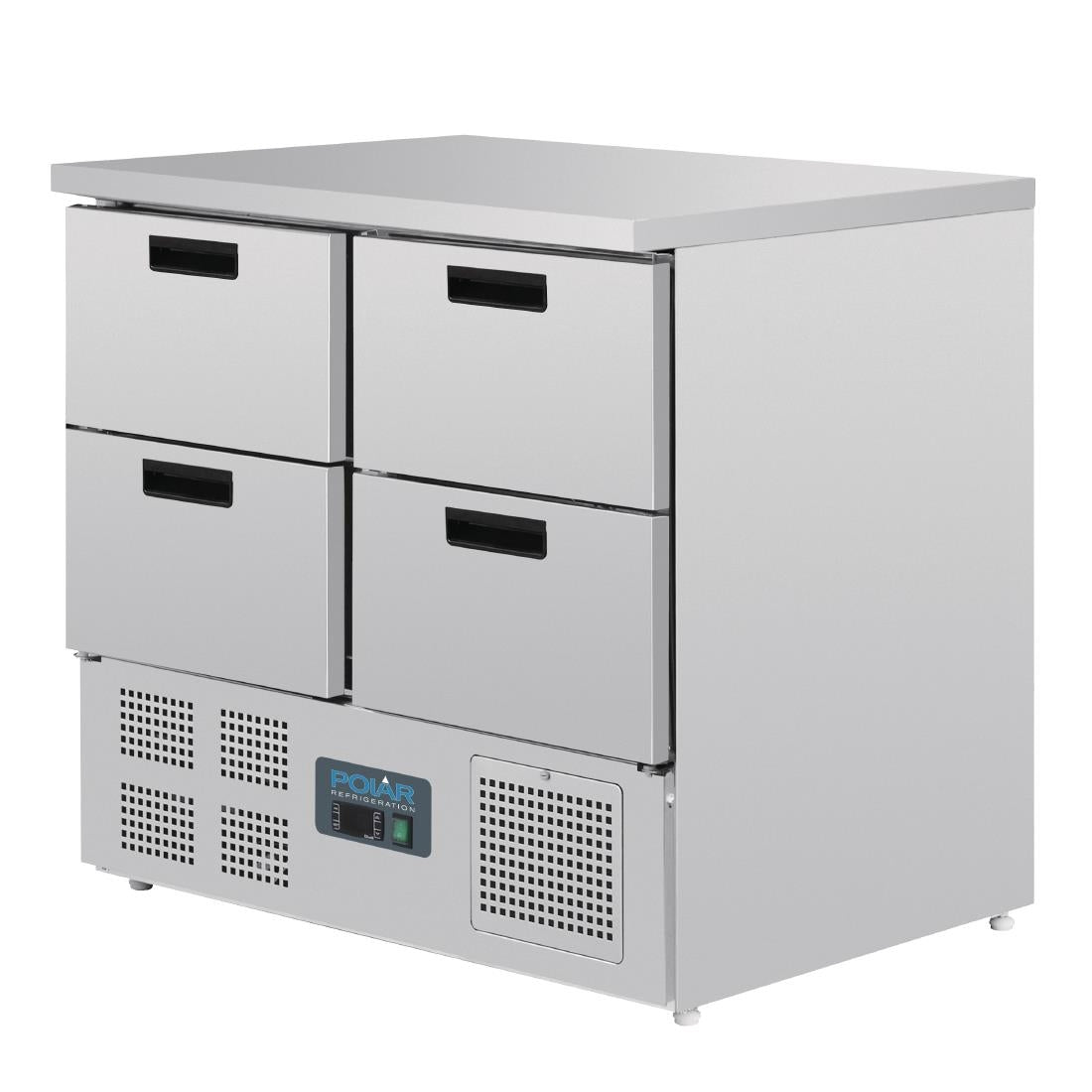 Table réfrigérée compacte 4 tiroirs 240L Polar Série G - Polar - U638