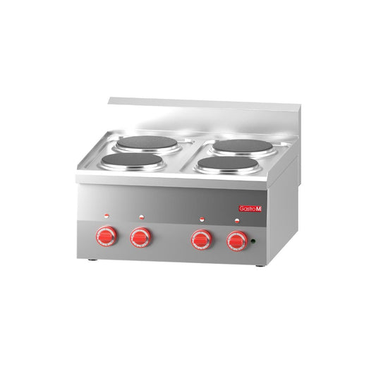 Fourneau 4 plaques électriques à poser Gastro M 600 60/60PCE - Gastro M - GN018