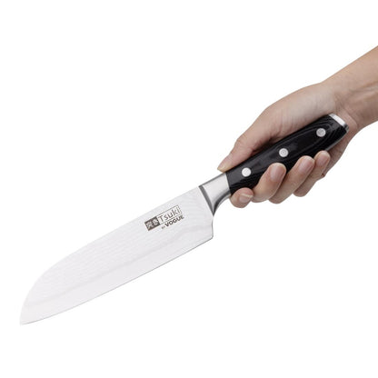 Couteau santoku Série 7 Vogue Tsuki 180mm - Vogue - CF844