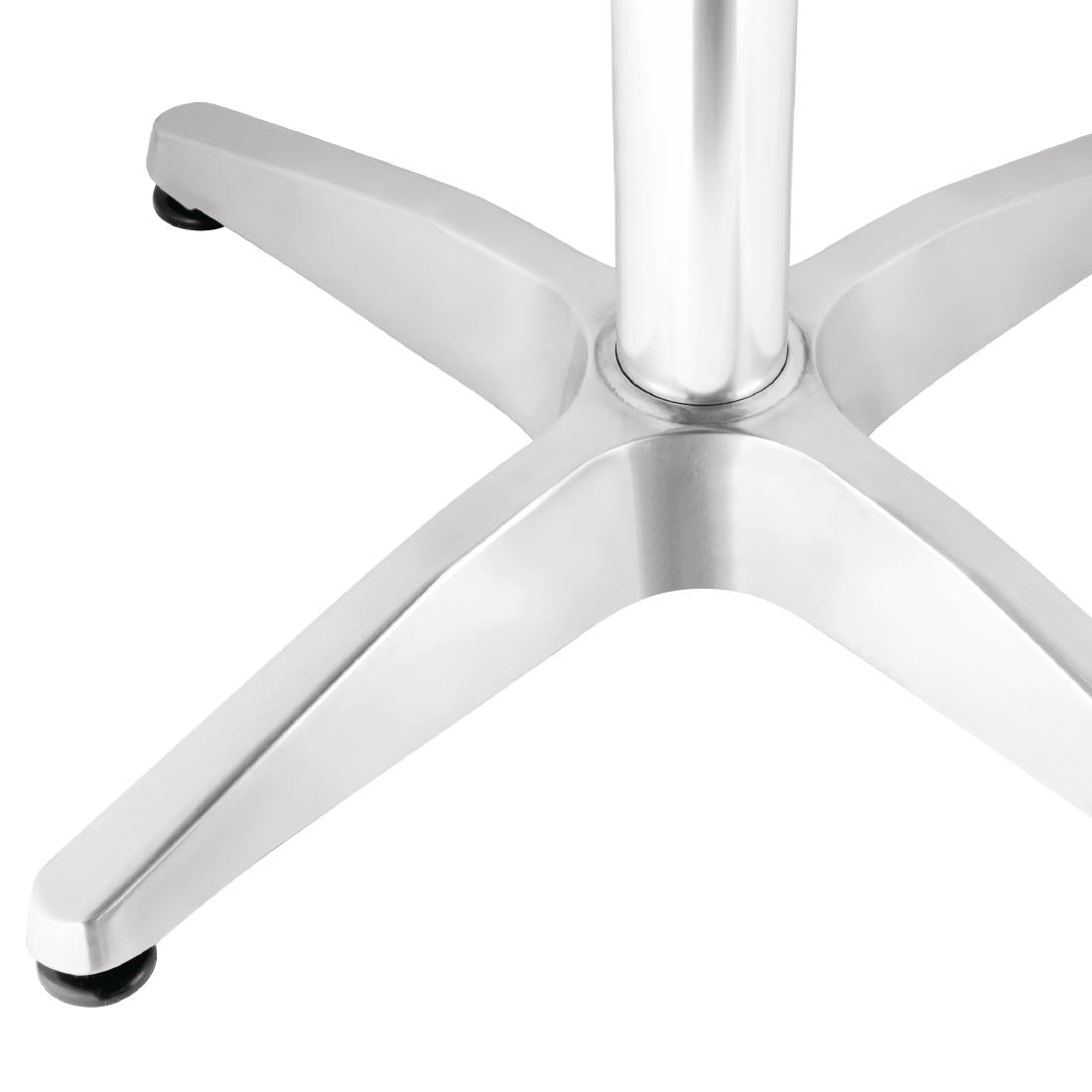 Table bistro carrée Bolero acier inoxydable 700mm - Bolero - CG834