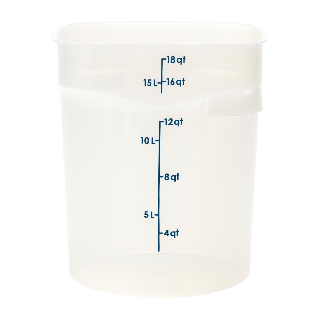 Boîte en polypropylène Cambro FreshPro CamRound 17,2 L - Cambro - JM715