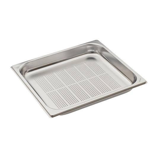 Bac inox perforé GN 2/3 Gastro M profondeur 40mm - Gastro M - DA745
