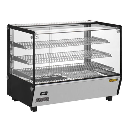 Vitrine chauffante de comptoir carrée Buffalo 160L - Buffalo - HW924