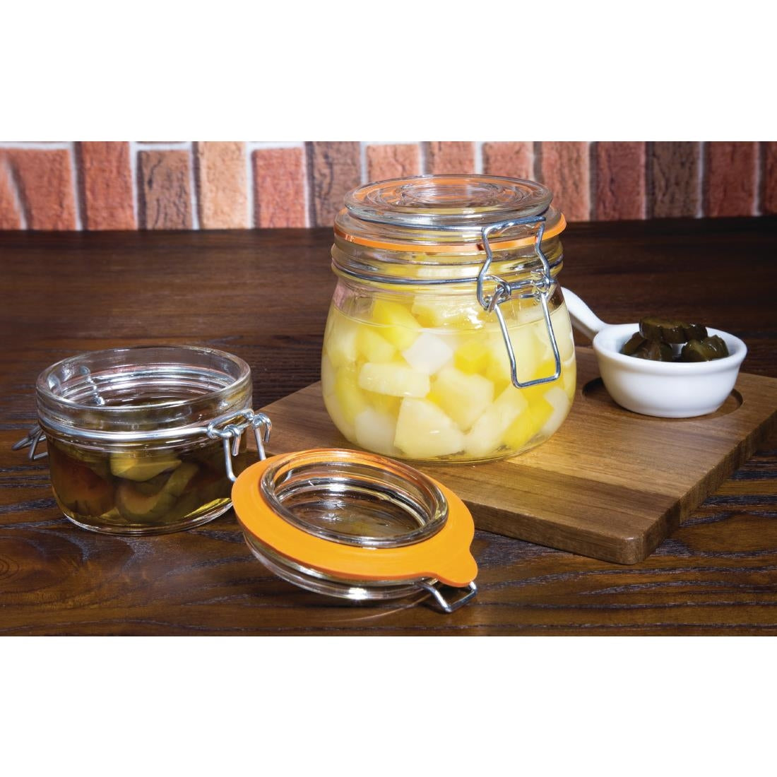 Bocaux à conserve Vogue 125ml (lot de 6) - Vogue - GH327