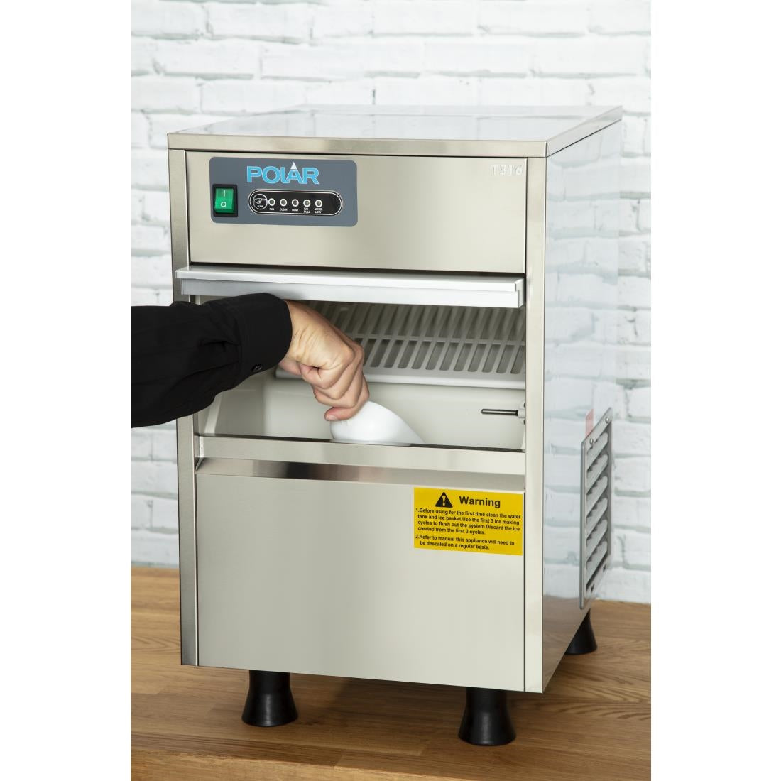 Machine à glaçons dessous de comptoir 20kg Polar Série G - Polar - T316