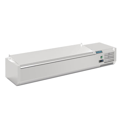 Saladette à poser avec couvercle Polar Série G 6x GN 1/4 - Polar - DA680