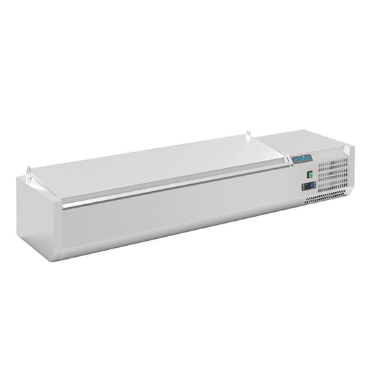 Saladette à poser avec couvercle Polar Série G 6x GN 1/4 - Polar - DA680
