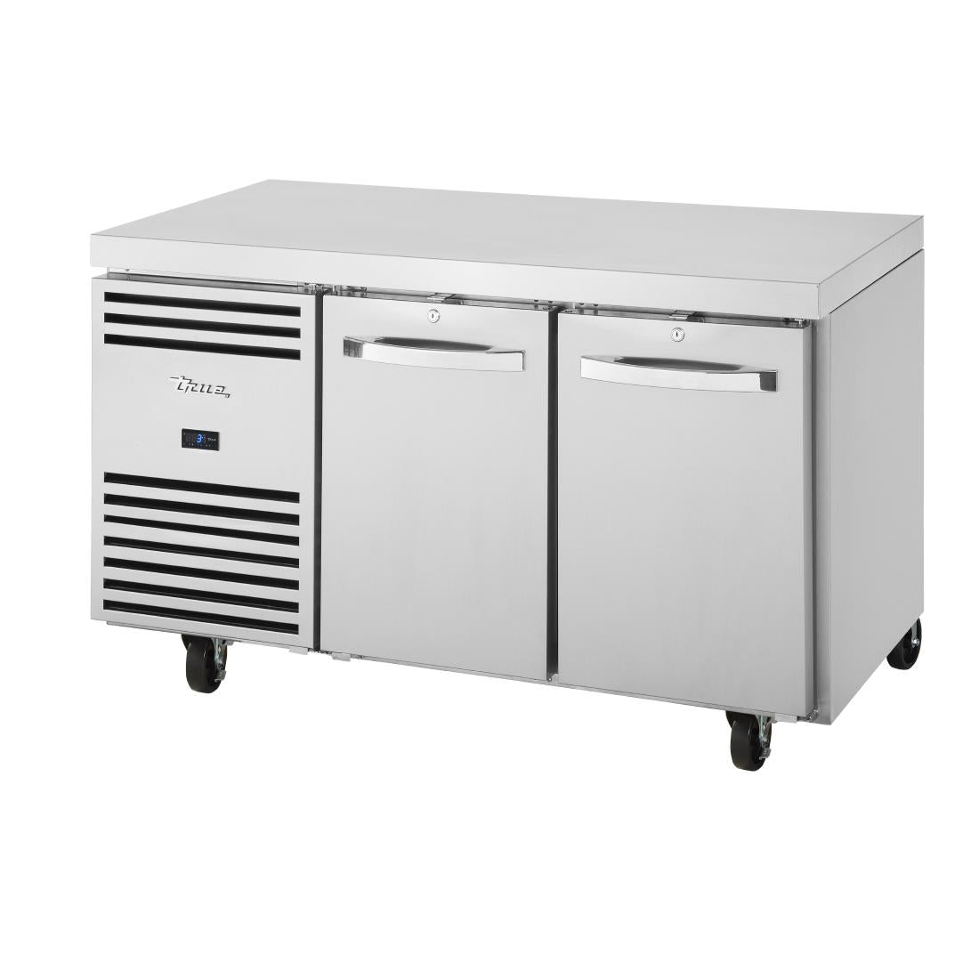Table réfrigéree positive 2 portes GN 1/1 True TCR1/2-CL-SS-DL-DR - TRUE - FA034