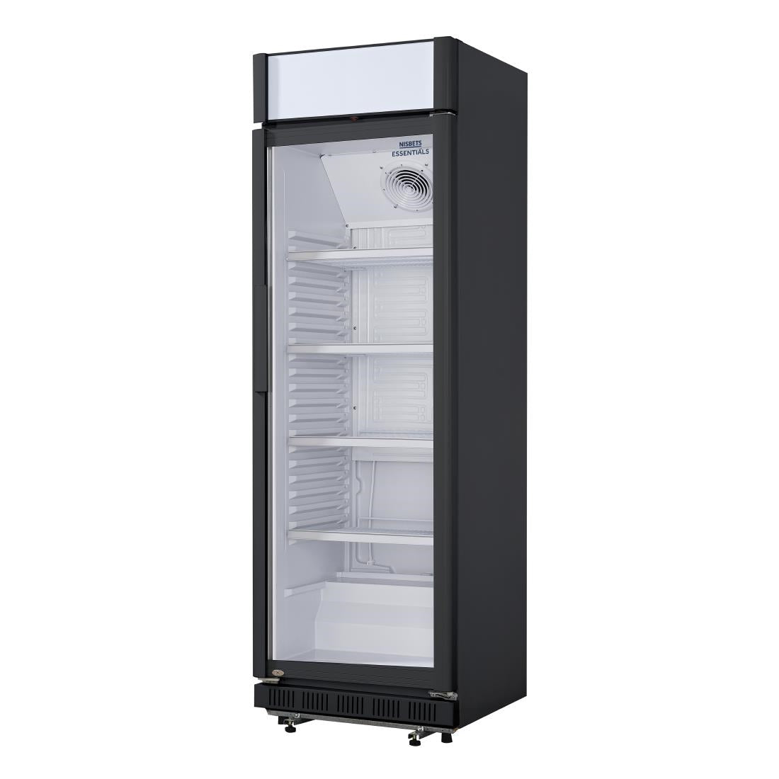 Vitrine positive avec bandeau lumineux Nisbets Essentials 346L - Nisbets Essentials - CJ794