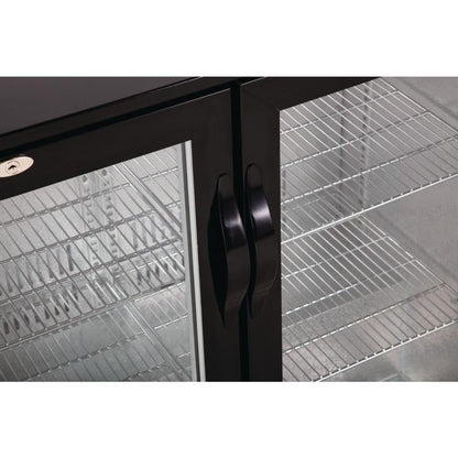 Arrière-bar deux portes pivotantes Polar Série G noir 198L - Polar - GL012