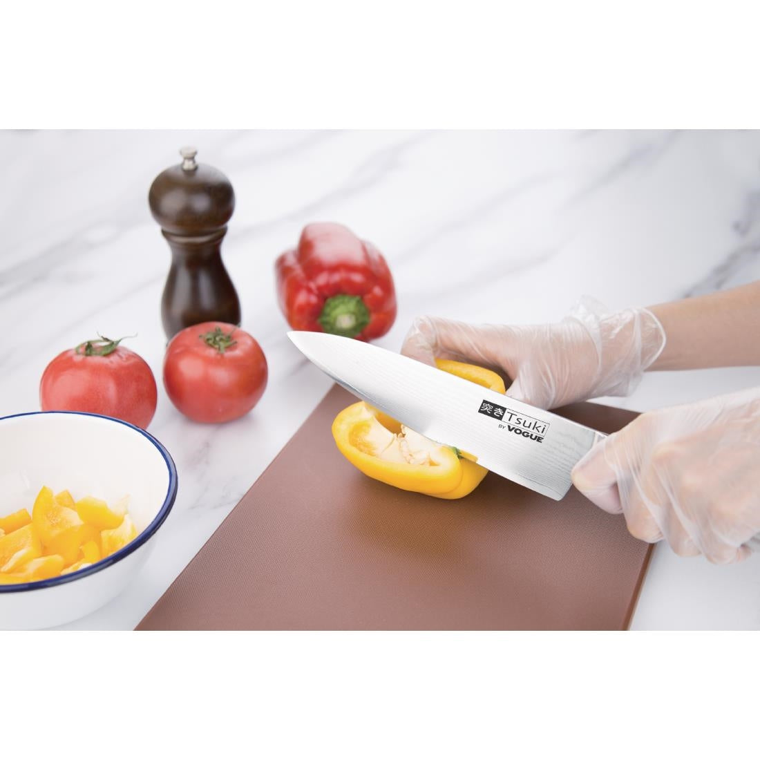 Couteau de cuisine japonais Series 8 Vogue Tsuki 20cm - Vogue - DA440