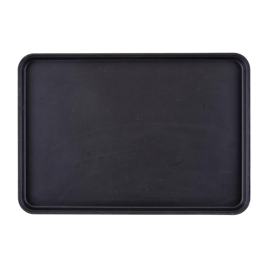 Plateau de service rectangulaire fibre de verre antidérapant Camtread Cambro noir 450x650mm (lot de 6) - Cambro - CL930