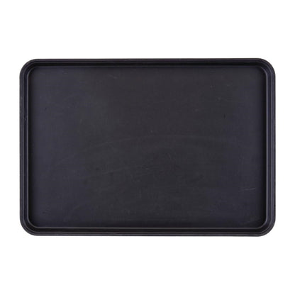 Plateau de service rectangulaire fibre de verre antidérapant Camtread Cambro noir 450x650mm (lot de 6) - Cambro - CL930
