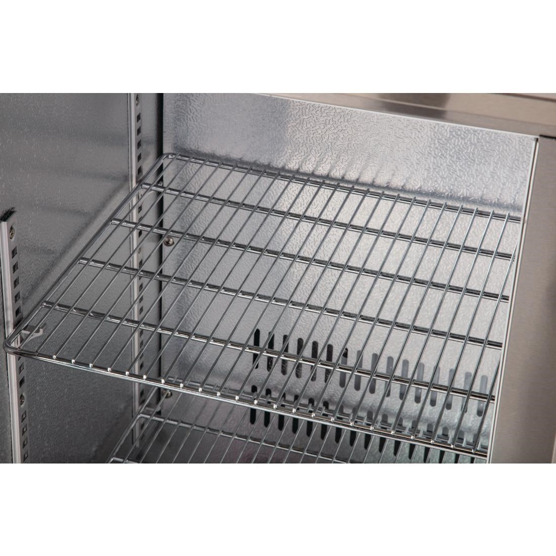Arrière-bar trois portes pivotantes Polar Série G inox 330L - Polar - GL009