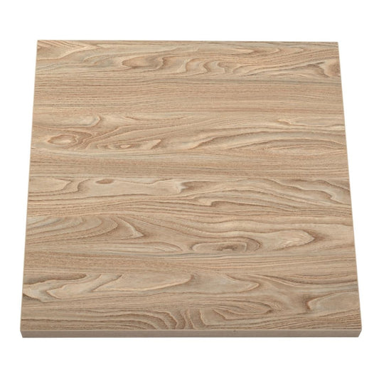Plateau de table carré Bolero 700mm effet bois clair - Bolero - GR331