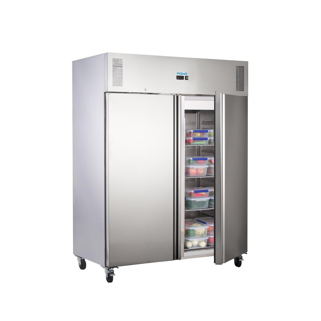 Armoire réfrigérée positive 2 portes Polar série U 1300L - Polar - UA052