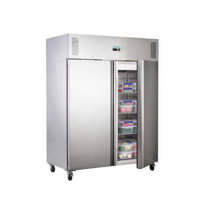 Armoire réfrigérée positive 2 portes Polar série U 1300L - Polar - UA052