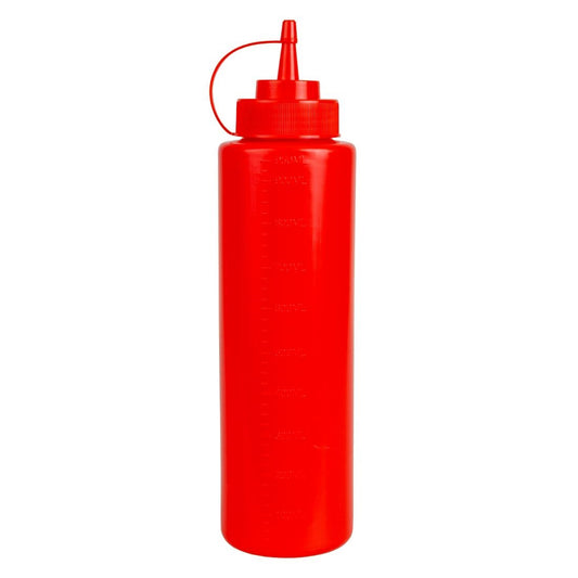Distributeur de sauce Vogue 1L rouge - Vogue - W833