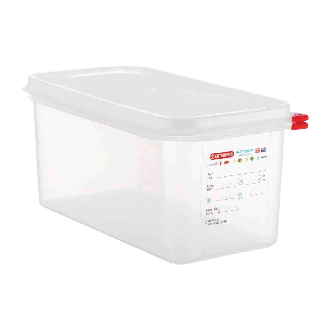 Boîte alimentaire GN 1/3 Araven 6L (lot de 4) - Araven - T987