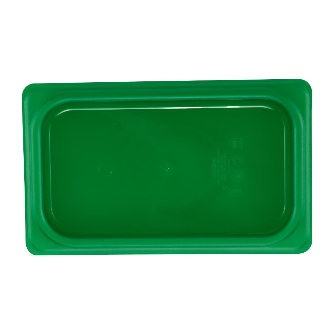 Couvercle hermétique en polypropylène GN 1/4 Cambro Safetrak IML vert - Cambro - JN540