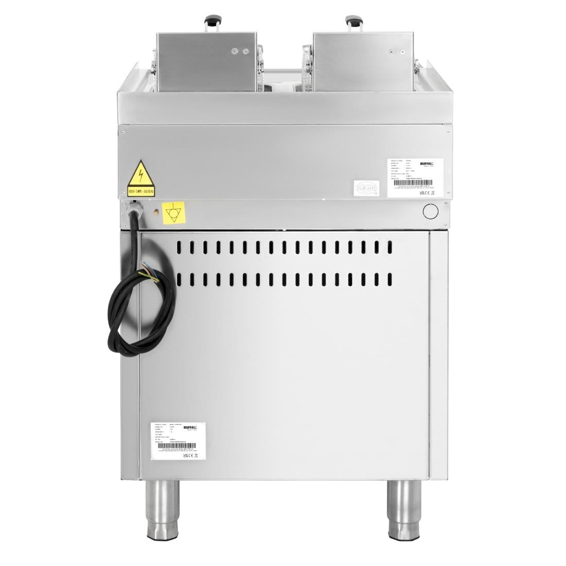Friteuse électrique double cuve Buffalo Série 600 2x 8L - Buffalo - SA782
