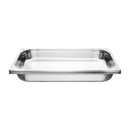 Bacs GN 1/1 inox 65mm Nisbets Essentials (lot de 3) - Nisbets Essentials - DB881