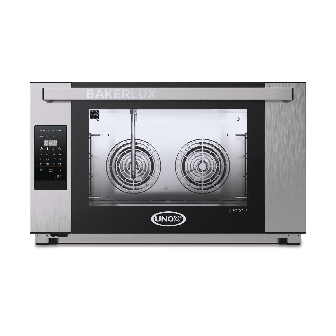 Four à convection avec humidificateur Unox Bakerlux SHOP Pro Rossella Led 4 plaques 600 x 400mm - Unox - DW080