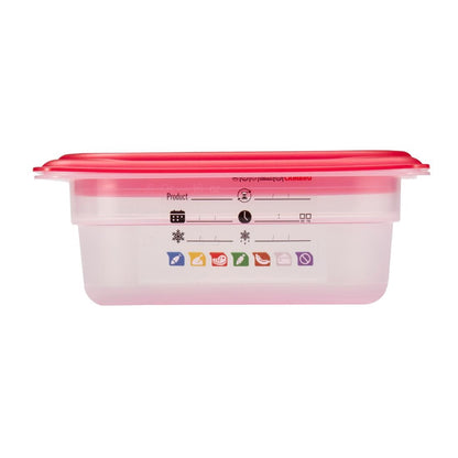Bac en polypropylène Cambro Safetrak IML GN 1/9 65mm - Cambro - JN518