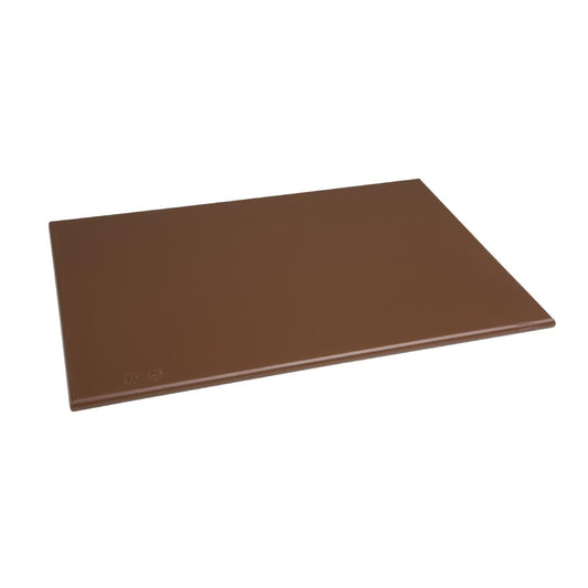 Planche à découper standard haute densité Hygiplas marron - Hygiplas - J004
