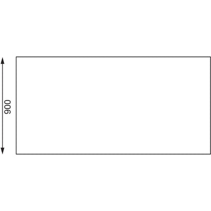Table inox centrale Vogue 1800mm - Vogue - GL279