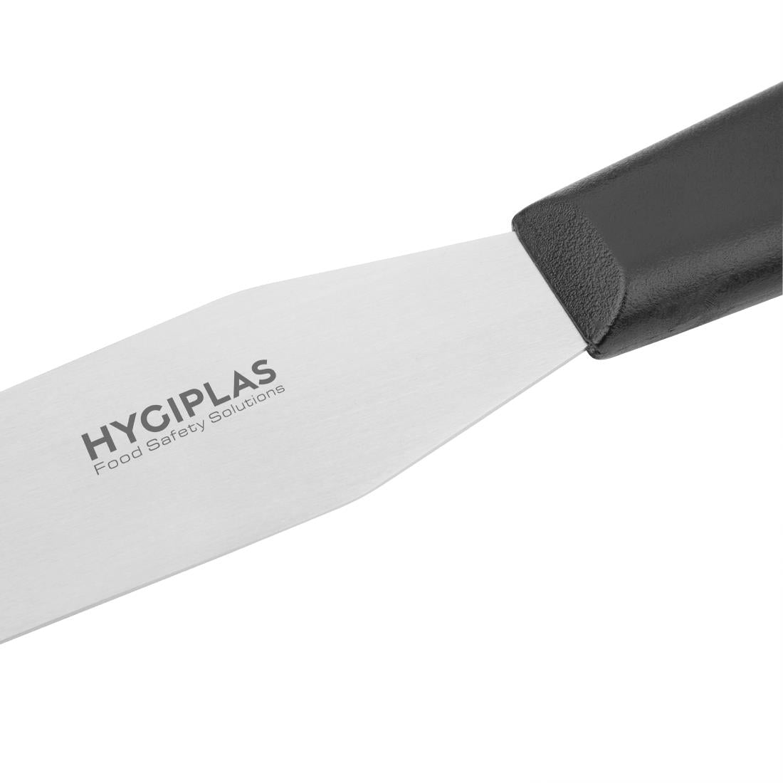 Couteau spatule à lame droite Hygiplas noir 150mm - Hygiplas - D402