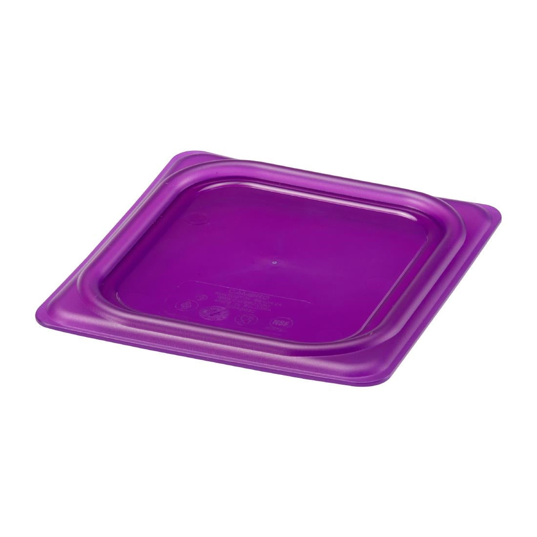 Couvercle hermétique en polypropylène GN 1/6 Cambro Safetrak IML violet - Cambro - JN544