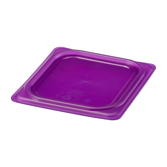 Couvercle hermétique en polypropylène GN 1/6 Cambro Safetrak IML violet - Cambro - JN544