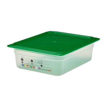 Bac en polypropylène Cambro Safetrak IML GN 1/2 100mm - Cambro - JN505