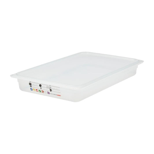 Bac en polypropylène Cambro Safetrak IML GN 1/1 65mm - Cambro - JN500