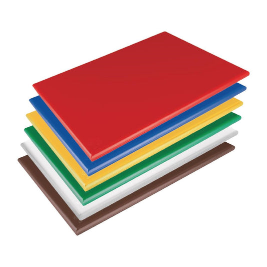 Ensemble de planches à découper basse densité Hygiplas 600x450x20mm lot de 6 - Hygiplas - HC880