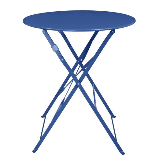 Table de terrasse ronde Bolero Perth bleu marine foncé - Bolero - DZ875