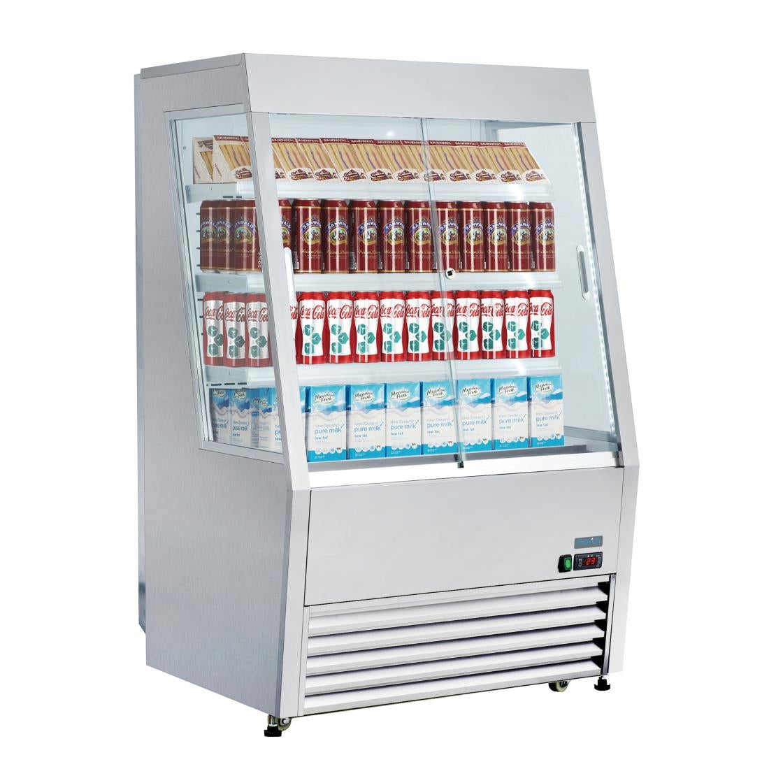 Vitrine réfrigérée libre-service économe en énergie Polar série G 390L - Polar - GP295
