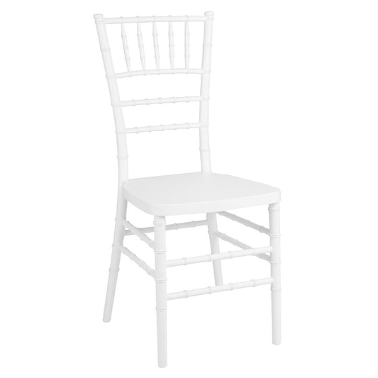 Chaises Bolero Chiavari en polypropylène blanches (lot de 4) - Bolero - JA998