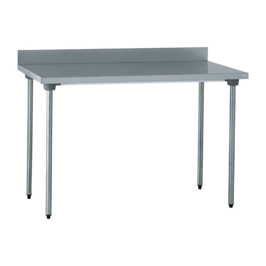 Table de préparation inox avec dosseret Tournus 1200mm - Tournus - CX551