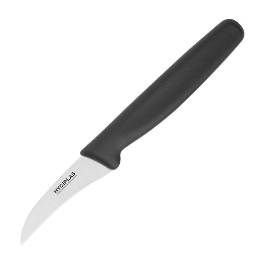 Couteau bec d'oiseau Hygiplas noir 65mm - Hygiplas - CF899