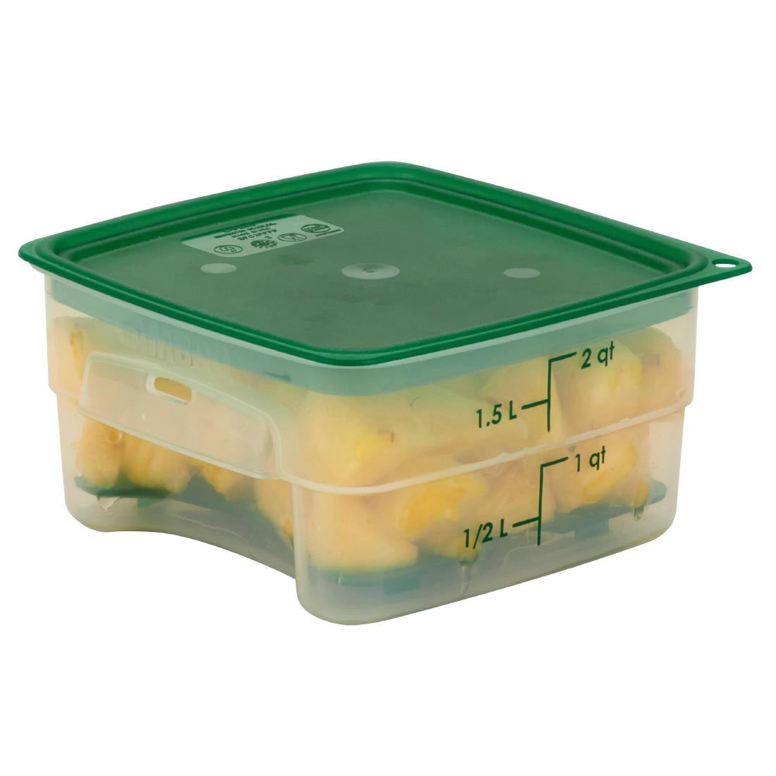 Boîte en polypropylène Cambro FreshPro CamSquare 1,9L - Cambro - JM720