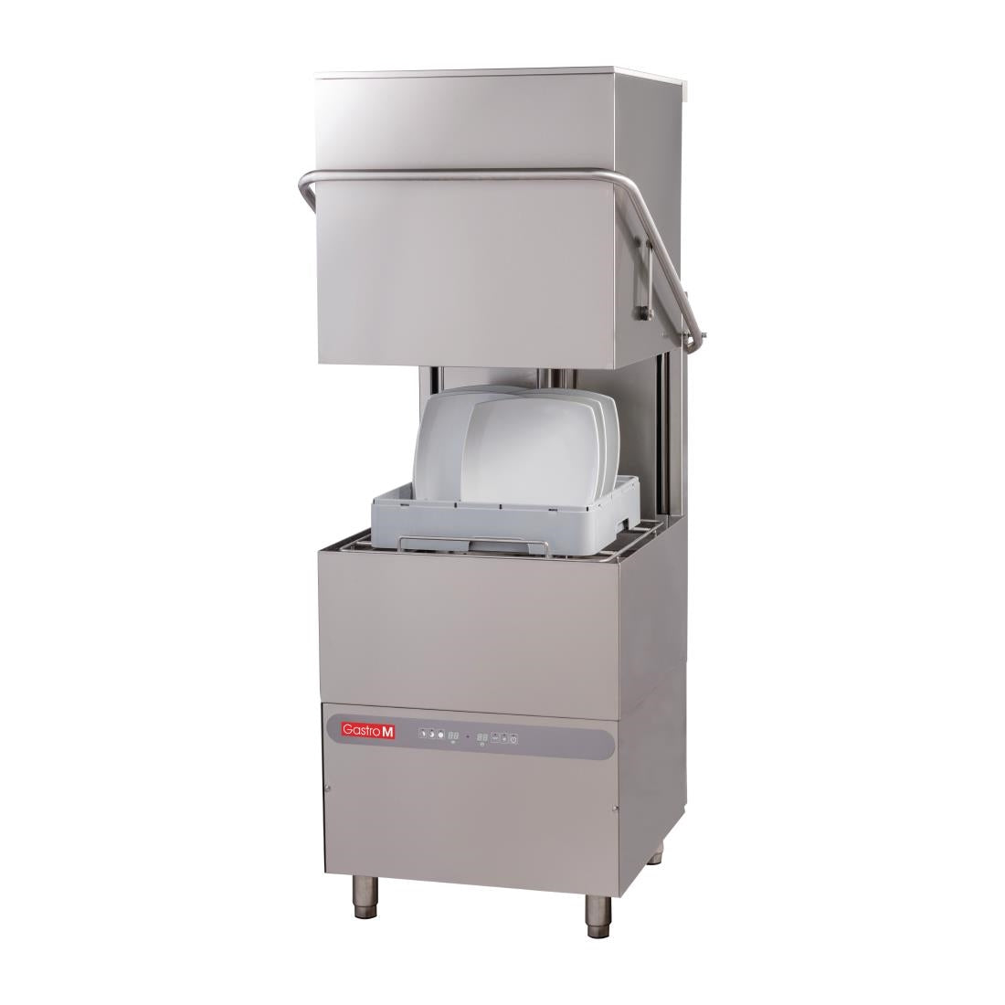 Lave-vaisselle à capot Maestro Gastro M 50x50 400V avec pompe de rinçage péristaltique et doseur détergent - Gastro M - DK359