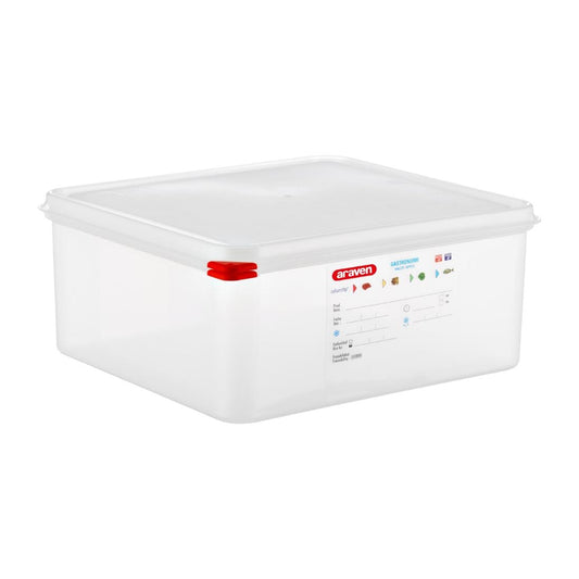 Boîtes alimentaires en polypropylène GN 2/3 Araven 13,5L (lot de 4) - Araven - T990
